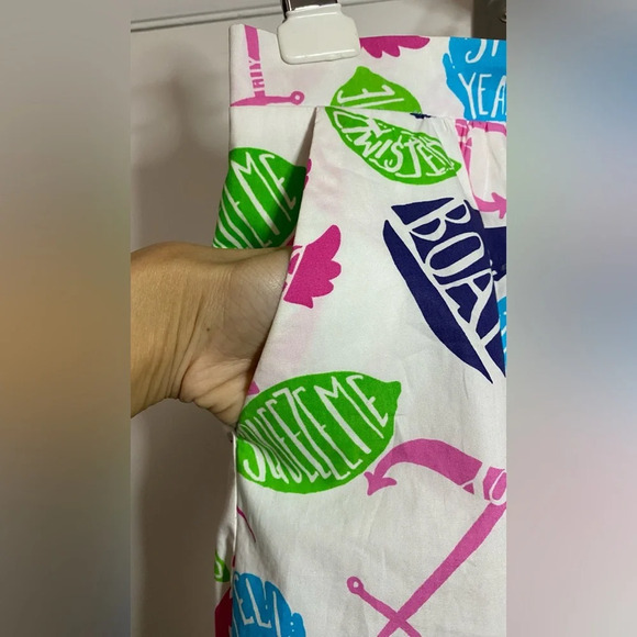 Lily Pulitzer Summer Classic Cotton Mimosa Rock my Boat Skirt Size XS - Picture 5 of 10